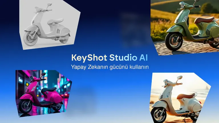 KeyShot Studio AI Tanıtımı: Yaratıcılığınızı Yerel Yapay Zeka ile Güçlendirin